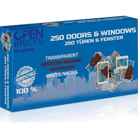 Open Bricks Open Bricks 250 Doors Windows (Fenster Turen) Открытые кирпичи 250 Двери Окна