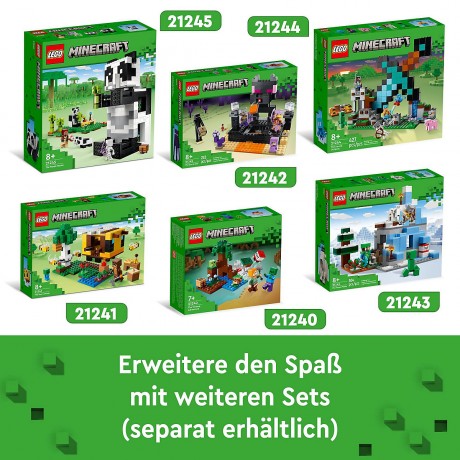 LEGO LEGO Minecraft 21245 Das Pandahaus LEGO Minecraft 21245 Дом панды