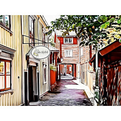 CALVENDO Puzzle CALVENDO Puzzle Schwedengasse Пазл CALVENDO Puzzle Schwedengasse