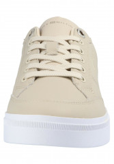 Tommy Hilfiger ESSENTIAL TH COURT Trainers beige ESSENTIAL TH COURT Кроссовки бежевый