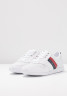 Tommy Hilfiger LIGHTWEIGHT LEATHER SNEAKER Trainers red/white/blue ЛЕГКИЕ КОЖАНЫЕ КРОССОВКИ Кроссовки красный/белый/синий