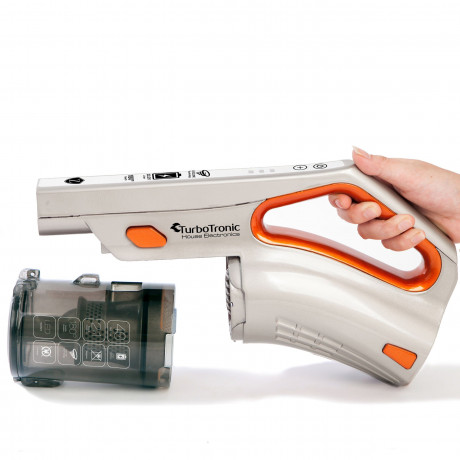 TurboTronic by Z-Line TurboTronic by Z-Line Akku-Hand-und Stielstaubsauger 22.2 V LI-ION Multi-Zyklon Akku Sauger, 180 W, beutellos, Stiel Staubsauger Bodenburste rot Беспроводной ручной и стержневой пылесос TurboTronic by Z-Line Многоциклонный LI-ION бес