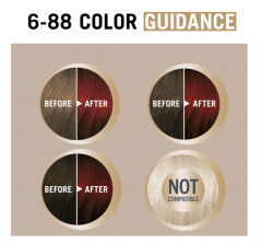 Schwarzkopf Creme Supreme 6-88 Стойкая крем-краска для волос Schwarzkopf Creme Supreme 6-88 Интенсивно-красный, интенсивный уход и 100% закрашивание седины