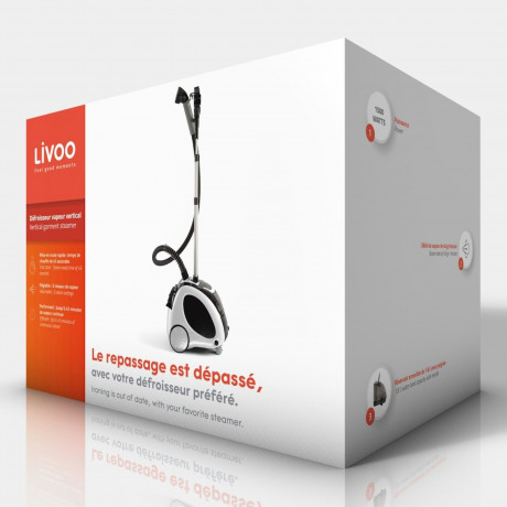LIVOO LIVOO Dampfbugelstation LIVOO Dampfbugelstation verschiedene Stoffe Drehkleiderbugel DOM393 Паровая гладильная станция LIVOO Паровая гладильная станция LIVOO вращающаяся вешалка для одежды различных тканей DOM393