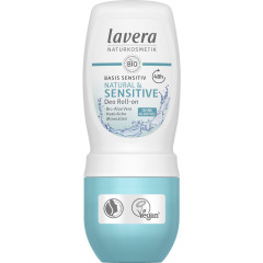 LAVERA Basis Sensitiv Natural &amp; Sensitive Deo Roll-on, 50 ml, Лавера Дезодорант роликовый для чувствительной кожи, био-алоэ вера, без алюминия, 50 мл