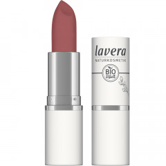 LAVERA Velvet Matt Lipstick Nude 01, 4,5 g, Лавера Помада с комфортным бархатисто-матовым финишем, оттенок Nude 01, био-комплекс цветочных масел и био-мальва, 4,5 г