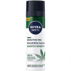 Nivea Sensitive Pro Rasierschaum  Крем для бритья Sensitive Pro