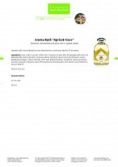 Krauterhaus Sanct Bernhardt Aroma Bath Apricot-Coco, 500 мл