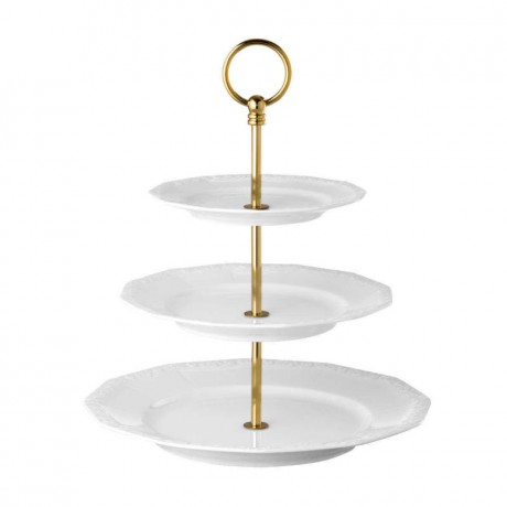 Rosenthal Rosenthal Maria Weiss Etagere 17/21/26 cm Подставка для торта Rosenthal Maria Weiss 17/21/26 см