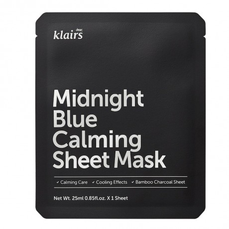 Dear Klairs Dear Klairs Midnight Blue Calming Sheet Mask Dear Klairs Midnight Blue Успокаивающая тканевая маска
