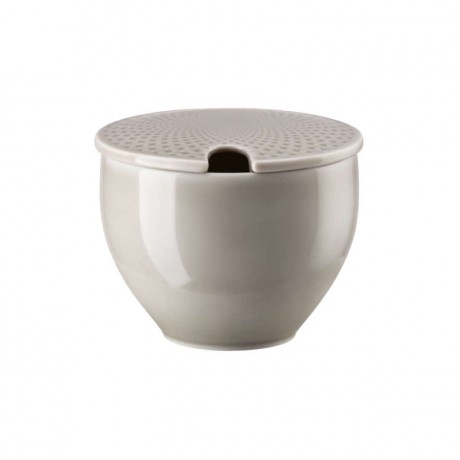 Rosenthal Rosenthal Junto Soft Shell - Porzellan Zuckerdose mit Einschnitt 0,28 L Rosenthal Junto Soft Shell - сахарница фарфоровая с разрезом 0,28 л