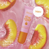 WELEDA Pink Peach Tinted Lip Butter, 7 ml, Оттеночное масло-бальзам для губ Pink Peach для мягкости и глянцевого сияния, 7 мл