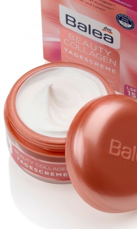Balea Beauty Collagen Tagescreme mit Collagen-Booster und Acacia Collagen Балеа Дневной крем с Коллагеном Подтягивает кожу и уменьшает морщины, 50 мл