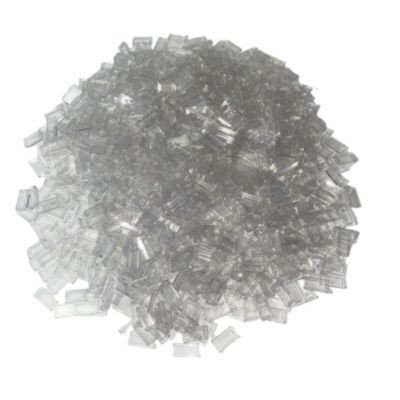 LEGO LEGO 1x2 Fliesen transparent - 100 Stuck - Trans tile 3069b Плитки LEGO 1x2 прозрачные - 100 штук - Trans tile 3069b