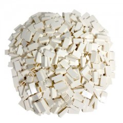 LEGO LEGO 1x2x3 Steine Weiss - 500 Stuck - White bricks 22886 LEGO 1x2x3 кирпичи белые - 500 штук - Белые кирпичи 22886