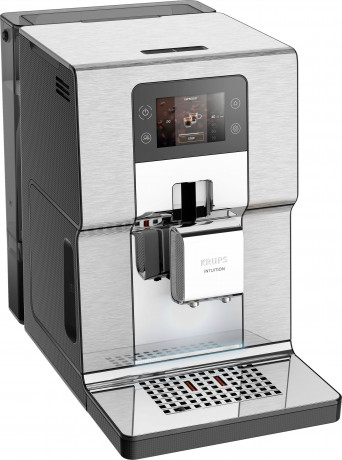 Krups Krups Kaffeevollautomat EA877D Intuition Experience+, 21 Heiss- und Kaltgetranke-Spezialitaten, gerauscharm, Farb-Touchscreen Полностью автоматическая кофемашина Krups EA877D Intuition Experience+, 21 вид горячих и холодных напитков, низкий уровень