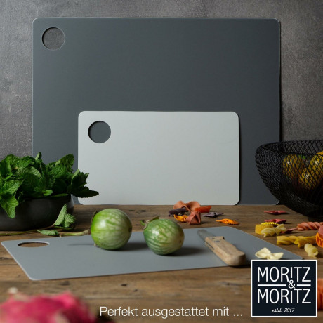 Moritz & Moritz Moritz & Moritz Schneidebrett 3-tlg. grau Разделочная доска Moritz &amp; Moritz, 3 предмета.