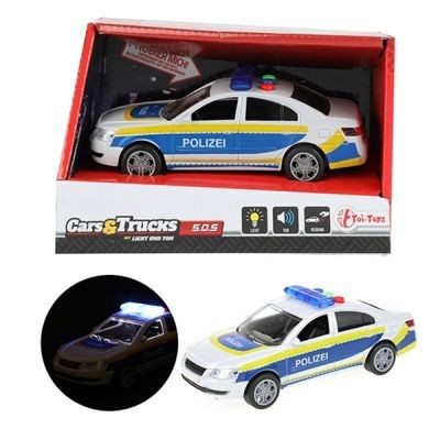 Toi-Toys Polizeiauto mit Licht und Sound Полицейская машина со светом и звуком