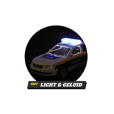 Toi-Toys Polizeiauto mit Licht und Sound Полицейская машина со светом и звуком