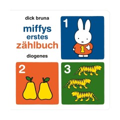Diogenes Verlag Miffys erstes Zahlbuch Книга с первым номером Миффи