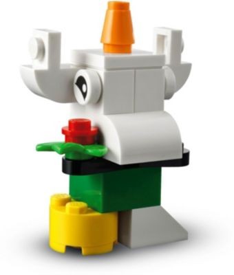 LEGO LEGO Classic 11012 Kreativ-Bauset mit weissen Steinen LEGO Classic 11012 Набор для творчества с белыми кубиками