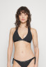 Tommy Hilfiger HALTER TRIANGLE  Bikini top black HALTER TRIANGLE лиф бикини черный