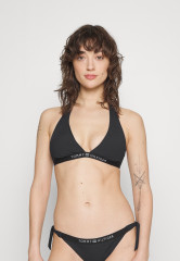 Tommy Hilfiger HALTER TRIANGLE  Bikini top black HALTER TRIANGLE лиф бикини черный