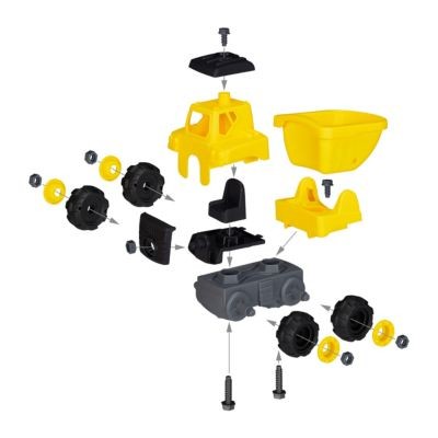 relaxdays Baustellenfahrzeuge Kinder Детская строительная техника