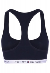Tommy Hilfiger UNLINED BRALETTE Sports bra desert sky БРАЛЕТТ БЕЗ ПОДКЛАДКИ Спортивный бюстгальтер небо пустыни