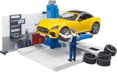 Bruder 62110 bworld PKW-Werkstatt 62110 автомобильная мастерская bworld