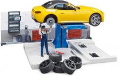 Bruder 62110 bworld PKW-Werkstatt 62110 автомобильная мастерская bworld