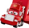 Mattel Disney Pixar Cars Mini Racer Transporter Mack (inkl. 1 Mini Racer) Disney Pixar Cars Mini Racer Transporter Mack (включая 1 мини-гонщик)