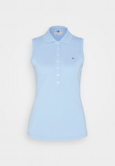 Tommy Hilfiger SLIM COLLAR DETAIL NS Polo shirt vessel blue SLIM COLLAR DETAIL NS Рубашка поло сосуд синий