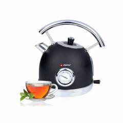 INDA-Exclusiv INDA-Exclusiv Wasserkessel Wasserkocher Edelstahl Thermostat Abschaltautomatik 1,8Liter 2200W  INDA-Эксклюзивный чайник из нержавеющей стали с термостатом и автоматическим отключением, 1,8 литра, 2200 Вт.