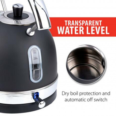 INDA-Exclusiv INDA-Exclusiv Wasserkessel Wasserkocher Edelstahl Thermostat Abschaltautomatik 1,8Liter 2200W INDA-Эксклюзивный чайник из нержавеющей стали с термостатом и автоматическим отключением, 1,8 литра, 2200 Вт.