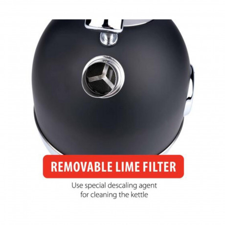 INDA-Exclusiv INDA-Exclusiv Wasserkessel Wasserkocher Edelstahl Thermostat Abschaltautomatik 1,8Liter 2200W INDA-Эксклюзивный чайник из нержавеющей стали с термостатом и автоматическим отключением, 1,8 литра, 2200 Вт.