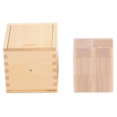 SINASPIELZEUG Holzspielzeug Frobelgaben 3 fur Kinderkrippe Деревянная игрушка Frobelgabe 3 для детской