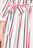 Tommy Hilfiger MIDI SHIRT DRESS Day dress polka dot stp/ white ground ПЛАТЬЕ МИДИ-РУБАШКА Повседневное платье горошек стп/ белый фон