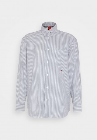 Tommy Hilfiger TOMMY HILFIGER X SHAWN MENDES ITHACA STP ARCHIVE SHIRT UNISEX Shirt blue coast/optic white TOMMY HILFIGER X SHAWN MENDES ITHACA STP ARCHIVE РУБАШКА УНИСЕКС Рубашка синий берег/оптический белый