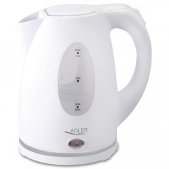 Adler Adler Wasserkocher AD 1207, 1,5 Liter, 2000 Watt, Abschaltautomatik, weiss  Чайник Adler AD 1207, 1,5 литра, 2000 Вт, автоотключение, белый