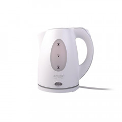 Adler Adler Wasserkocher AD 1207, 1,5 Liter, 2000 Watt, Abschaltautomatik, weiss  Чайник Adler AD 1207, 1,5 литра, 2000 Вт, автоотключение, белый