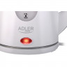 Adler Adler Wasserkocher AD 1207, 1,5 Liter, 2000 Watt, Abschaltautomatik, weiss  Чайник Adler AD 1207, 1,5 литра, 2000 Вт, автоотключение, белый