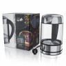 Arendo Arendo Wasserkocher, 1,7 l, 2200 W, Edelstahl mit Glaskorper, Temperaturwahl 40°C 100°C, Aufkochfunktion Чайник Arendo, 1,7 л, 2200 Вт, нержавеющая сталь, стеклянный корпус, выбор температуры 40°С 100°С, функция кипячения.