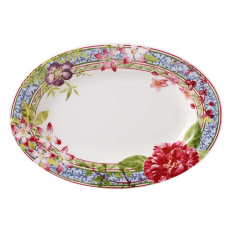 Gien Fayencerie Gien 'Millefleurs' Beilage 23,3 x 16,2 cm Гарнир Gien "Millefleurs" 23,3 x 16,2 см