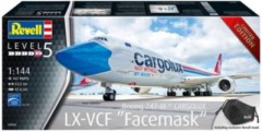 Revell Boeing 747-8F CARGOLUX LX-VCF Facemask Маска для лица Boeing 747-8F CARGOLUX LX-VCF