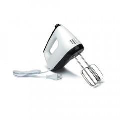 KORONA KORONA Handmixer 23012 Handmixer mit Aufbewahrungsbox, Elektrischer Mixer weiss schwarz Turbo Taste mit 6 Leistungsstufen  Ручной миксер KORONA 23012 ручной миксер с ящиком для хранения, электрический миксер белый черный турбо-кнопка с 6 уровнями м