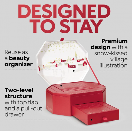 KIKO Milano Snow-kissed holiday advent calendar, Эксклюзивный Адвент календарь 2025, 24 бьюти сюрприза