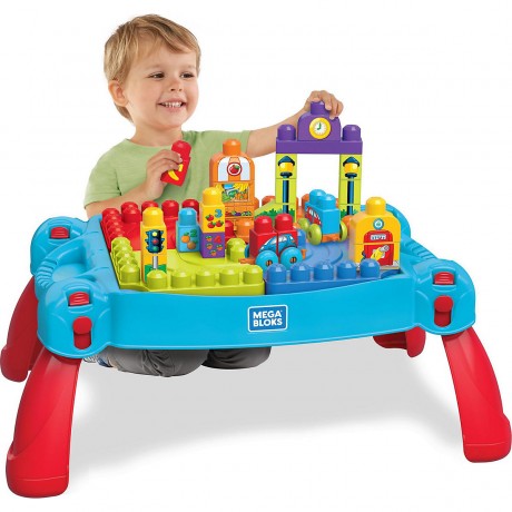 Mattel Mega Bloks Bau- und Spieltisch (30 Teile) Стол Mega Bloks Build and Play (30 шт.)