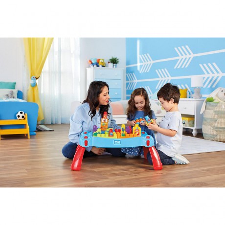 Mattel Mega Bloks Bau- und Spieltisch (30 Teile) Стол Mega Bloks Build and Play (30 шт.)