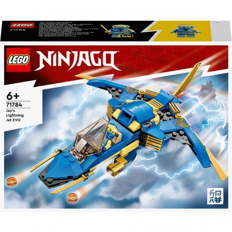 LEGO LEGO Ninjago 71784 Jays Donner-Jet EVO LEGO Ninjago 71784 Громовой реактивный самолет Джея EVO